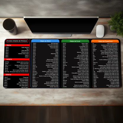 Alfombrilla con Atajos